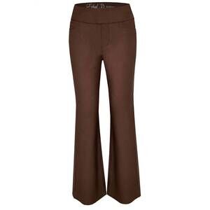 NEW ETHYL women's pull-on wide leg pants in brown